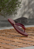 Tommy Hilfiger SCANDI SHINY SUMMER - T-bar sandals - maroon