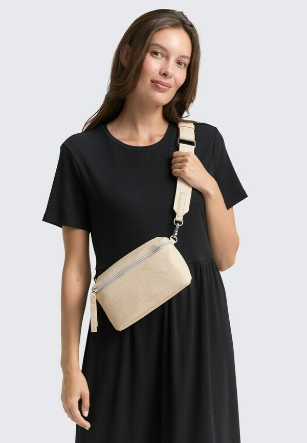 TOM TAILOR ORLA BELT BAG - Cross body bag - off white off white