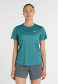 New Balance ATHLETICS - Sports T-shirt - big teal heather