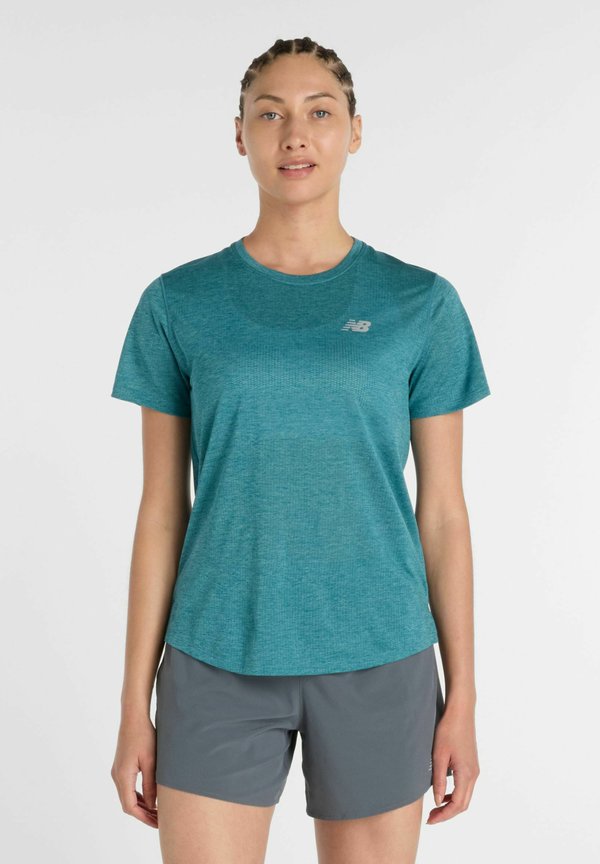 New Balance ATHLETICS - Sports T-shirt - big teal heather