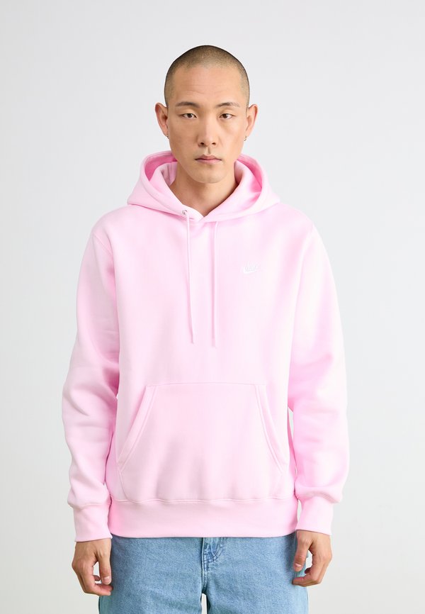 Nike Sportswear M NK CLUB BB PO HOODIE - Hoodie - pink foam/white