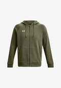 Under Armour RIVAL FLEECE - Fleece jacket - marine od green