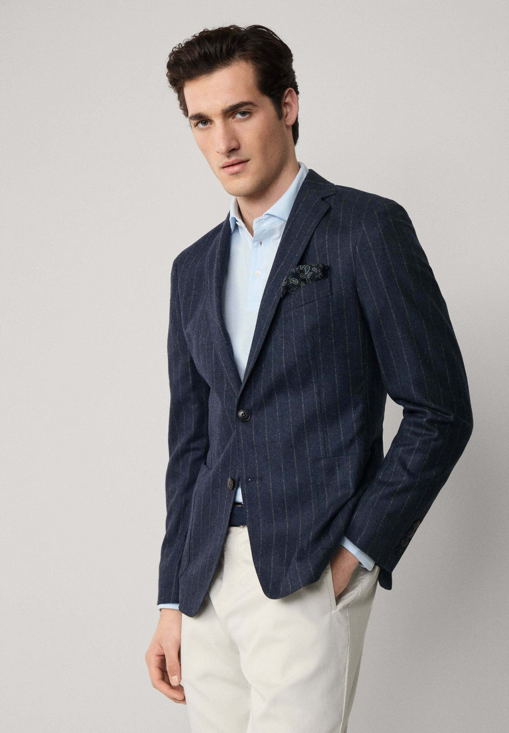 Hackett London FLAN CHALK STRIPE