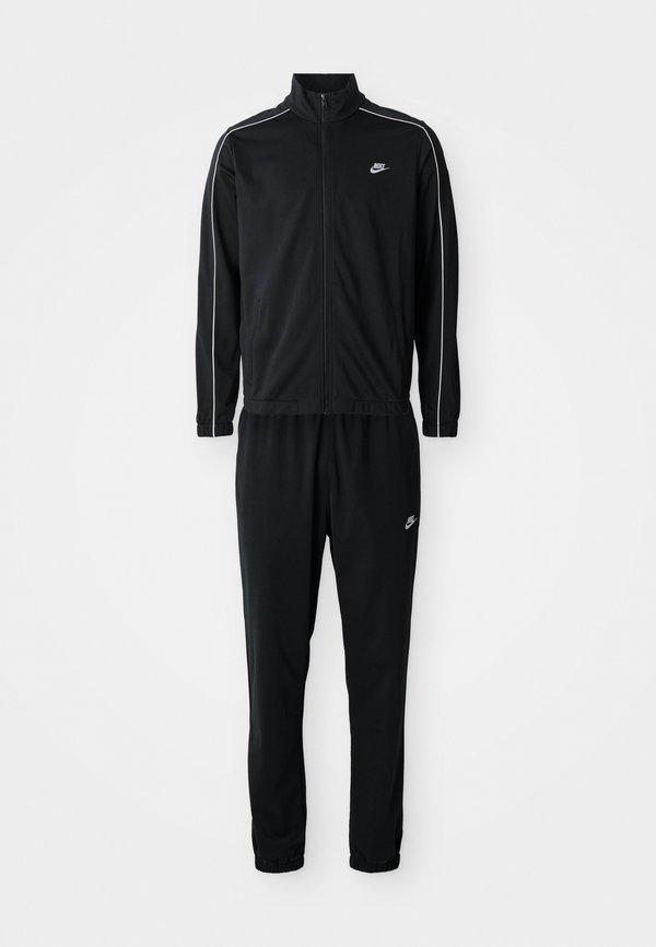 Nike Sportswear CLUB SET - Tracksuit - black/white