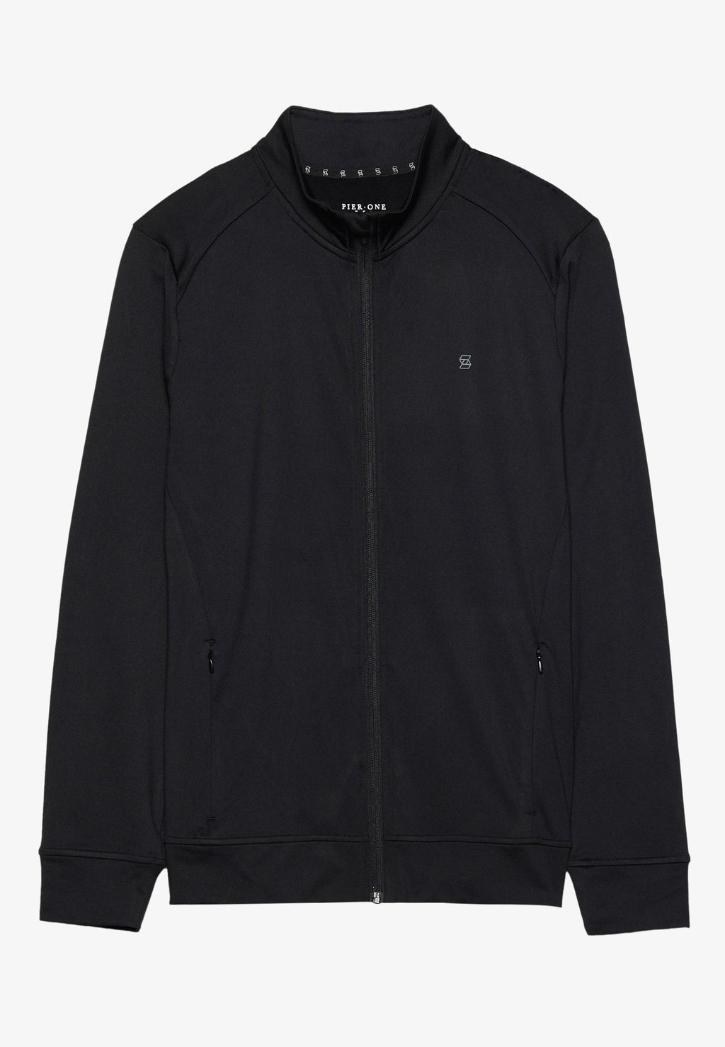 Pier One Sport LONG SLEEVE ZIP UP TRAINING JACKET WITH POCKETS