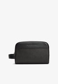 Tommy Hilfiger FLAG PRINT LOGO WASHBAG - Wash bag - black