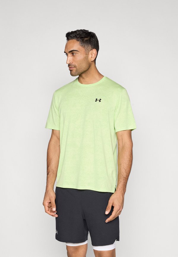 Under Armour TECH - Sports T-shirt - fade green/black