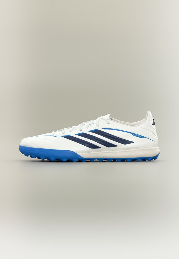 adidas Performance COPA PURE IV LEAGUE TF - Turf football boots - metallic/dark blue/lucid ray blue