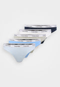 Calvin Klein Underwear ICON LOGO 5 PACK - Briefs - shoreline/blue descent/white/grey