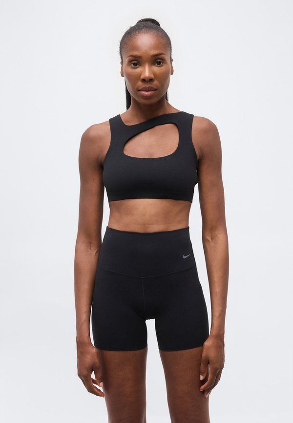 Nike Performance ZENVY BRA - Light support sports bra - black/cool grey
