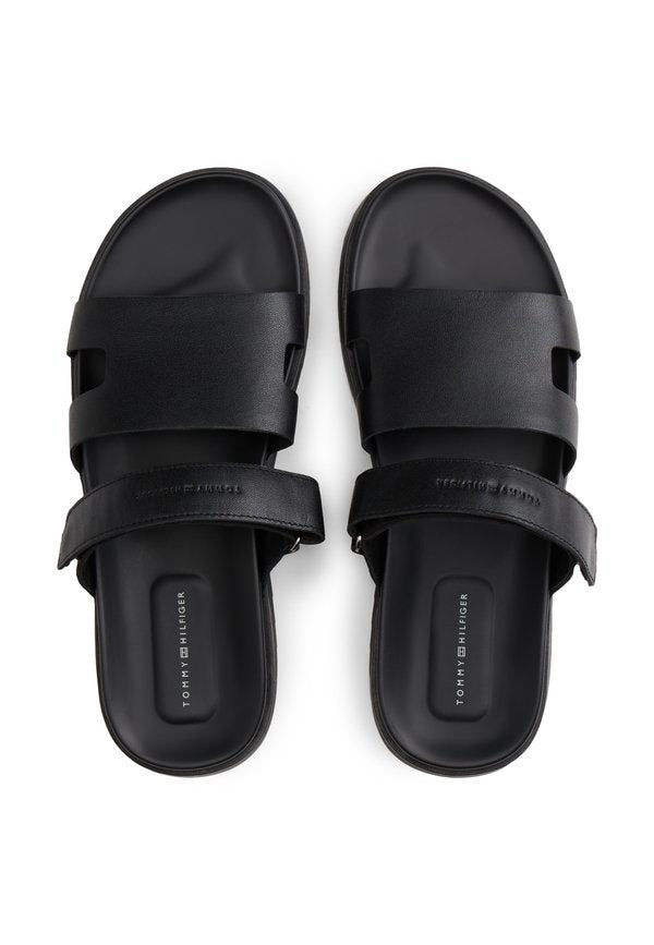 Tommy Hilfiger PREMIUM LEATHER CUTOUT SANDALS