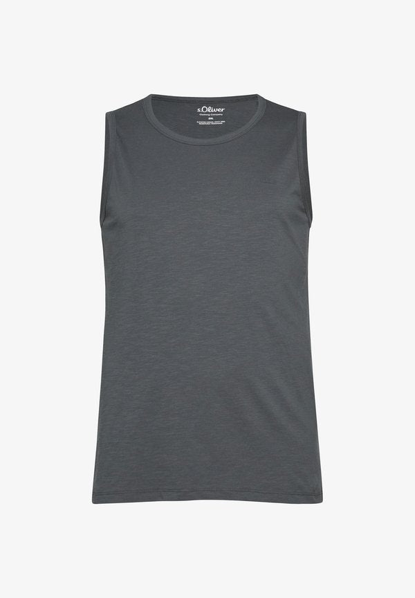 s.Oliver T-SHIRT - Top - dunkelgrau