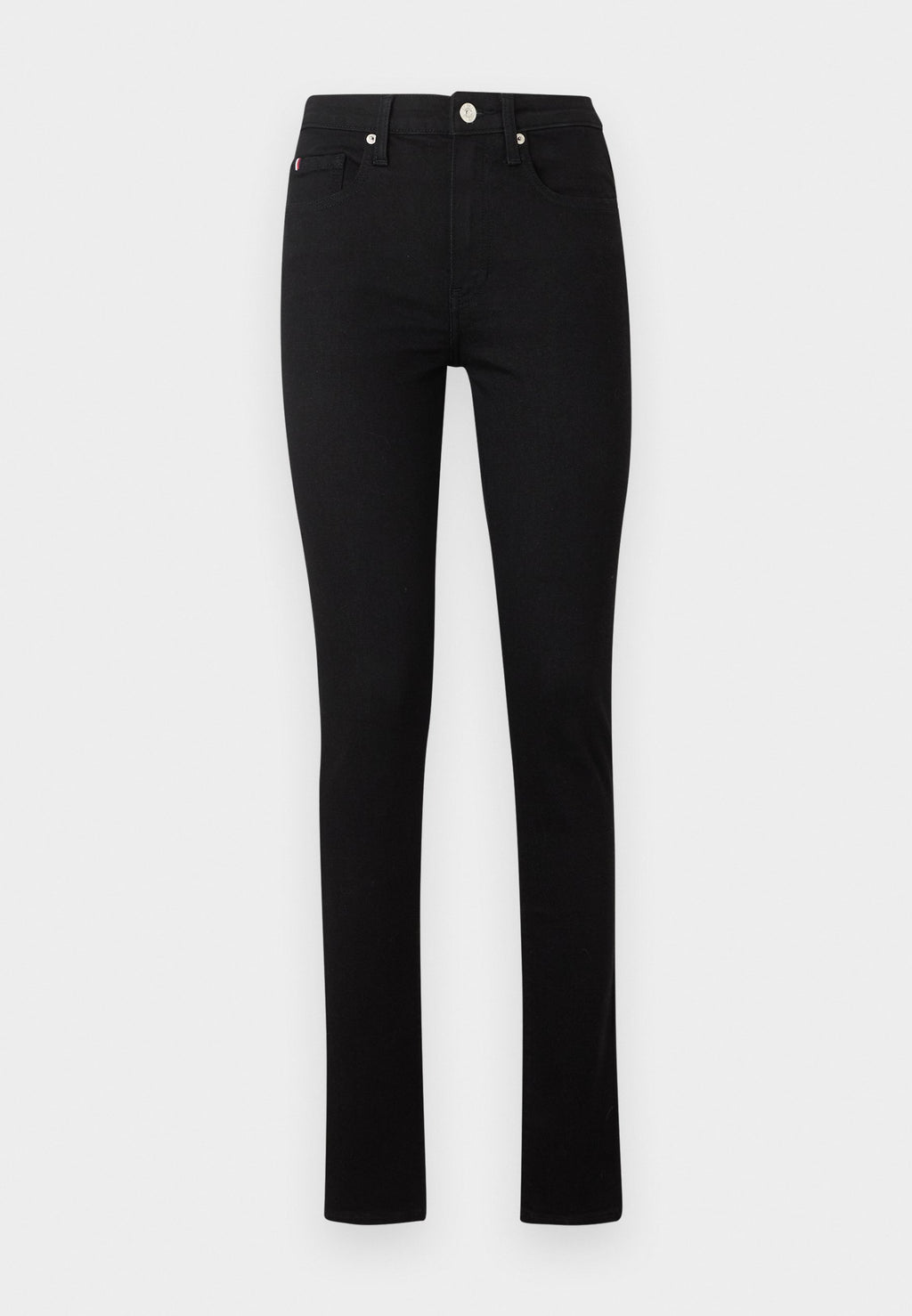 COMO MID RISE SKINNY BLACK JEANS Media 1