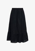 ONLY ONLLIA Midi - A-line skirt - black