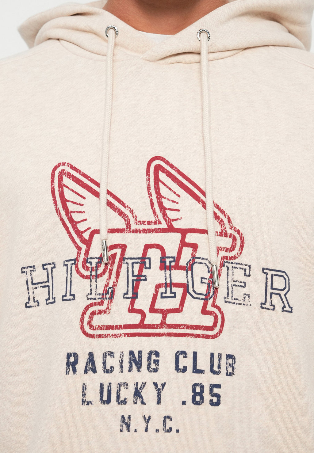 GRAPHIC TERRY DRAWSTRING HOODY Media 6
