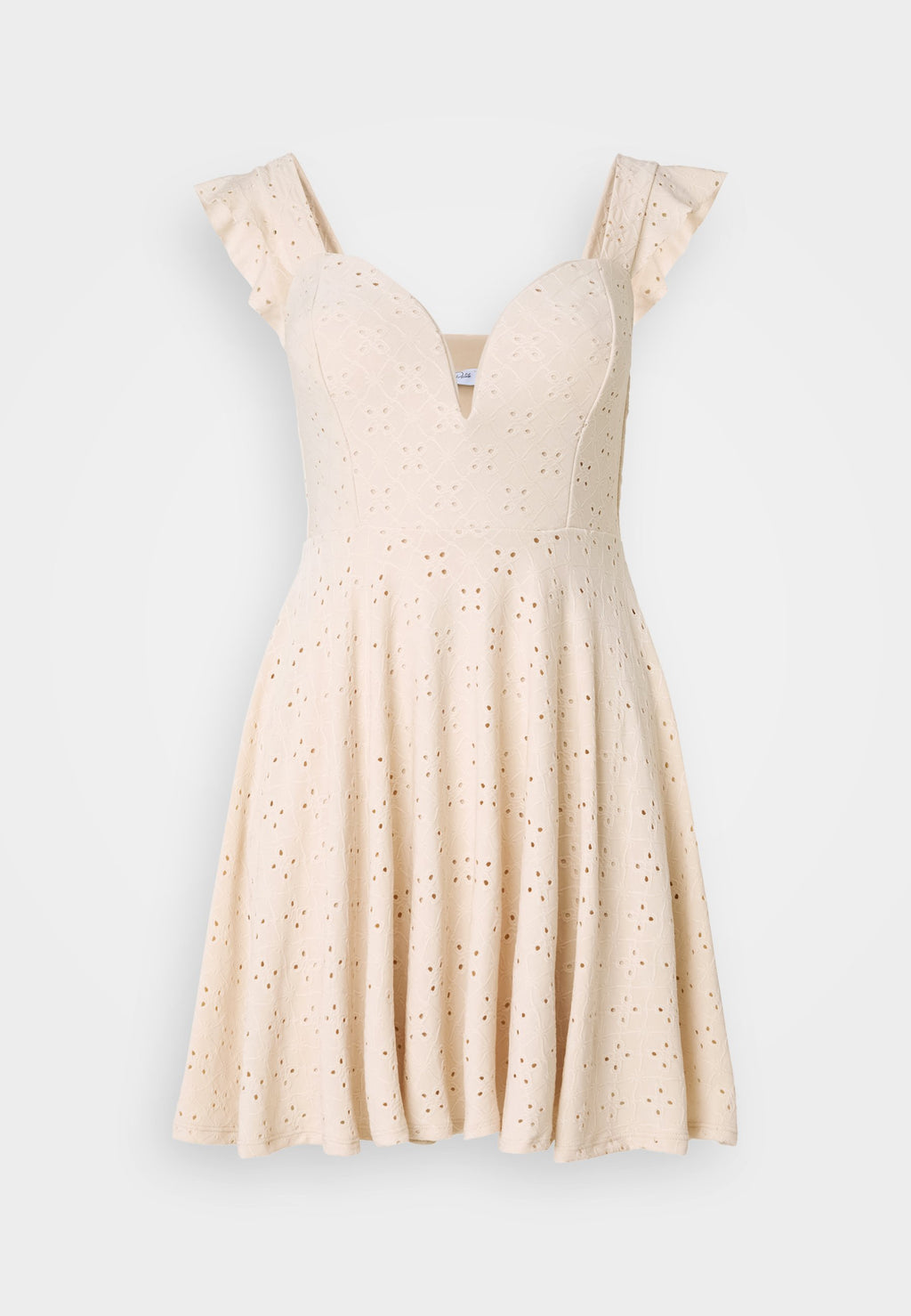 WAL G PETITE NATADDIA V NECK SUMMER DRESS