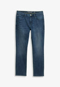 TOM TAILOR TTJOSH REGULAR SLIM FIT - Straight leg jeans - mid stone bright blue denim