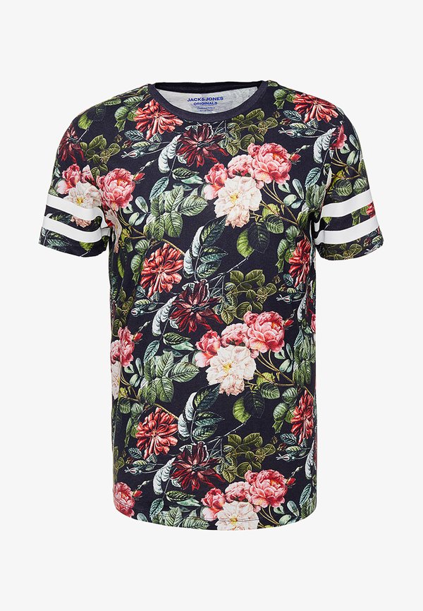 Jack & Jones JORDIZ TEE CREW NECK - Print T-shirt - tap shoe