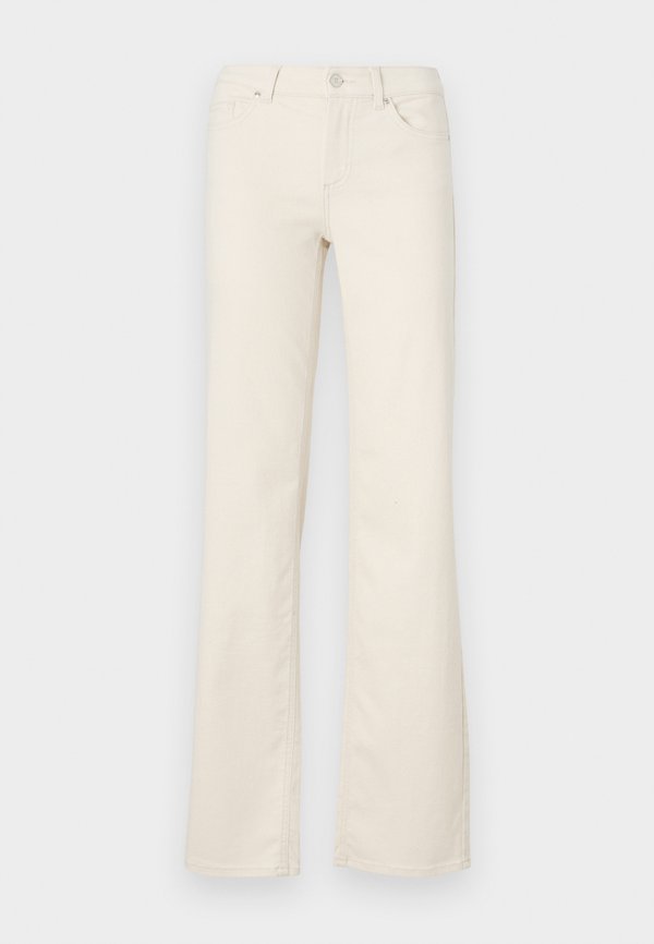 ONLY Straight fit ONLBLUSH Mid waist - Straight leg jeans - ecru
