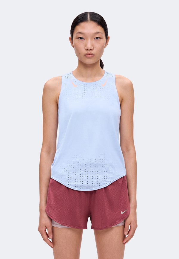 Nike Performance SINGLET - Top - aluminum/atomic pink