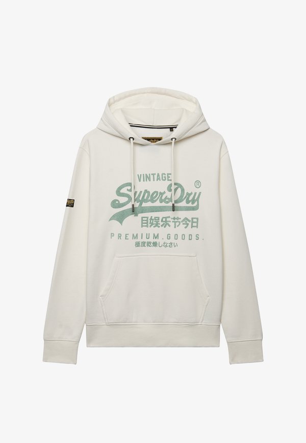 Superdry & Co SUPERDRY VINTAGE LOGO CLASSIC HOODIE.. - Hoodie - winter white