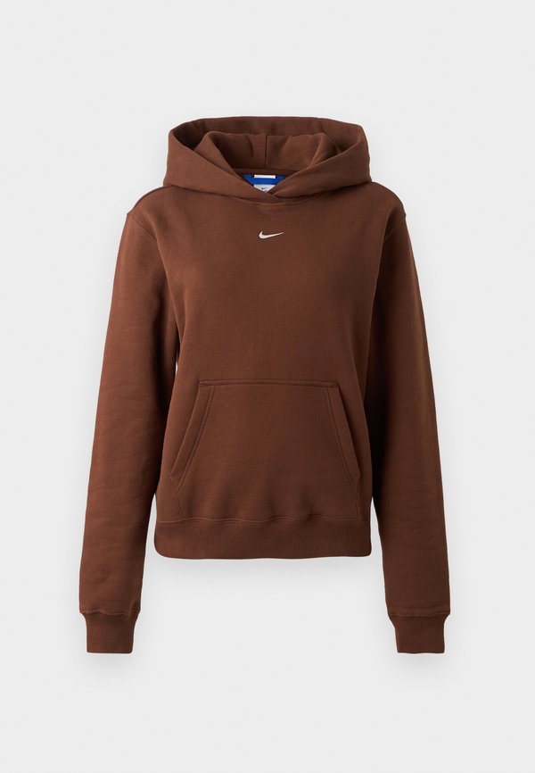 Nike Sportswear W NK STDO FLC MW STD PO HDY - Hoodie - cacao wow/sail