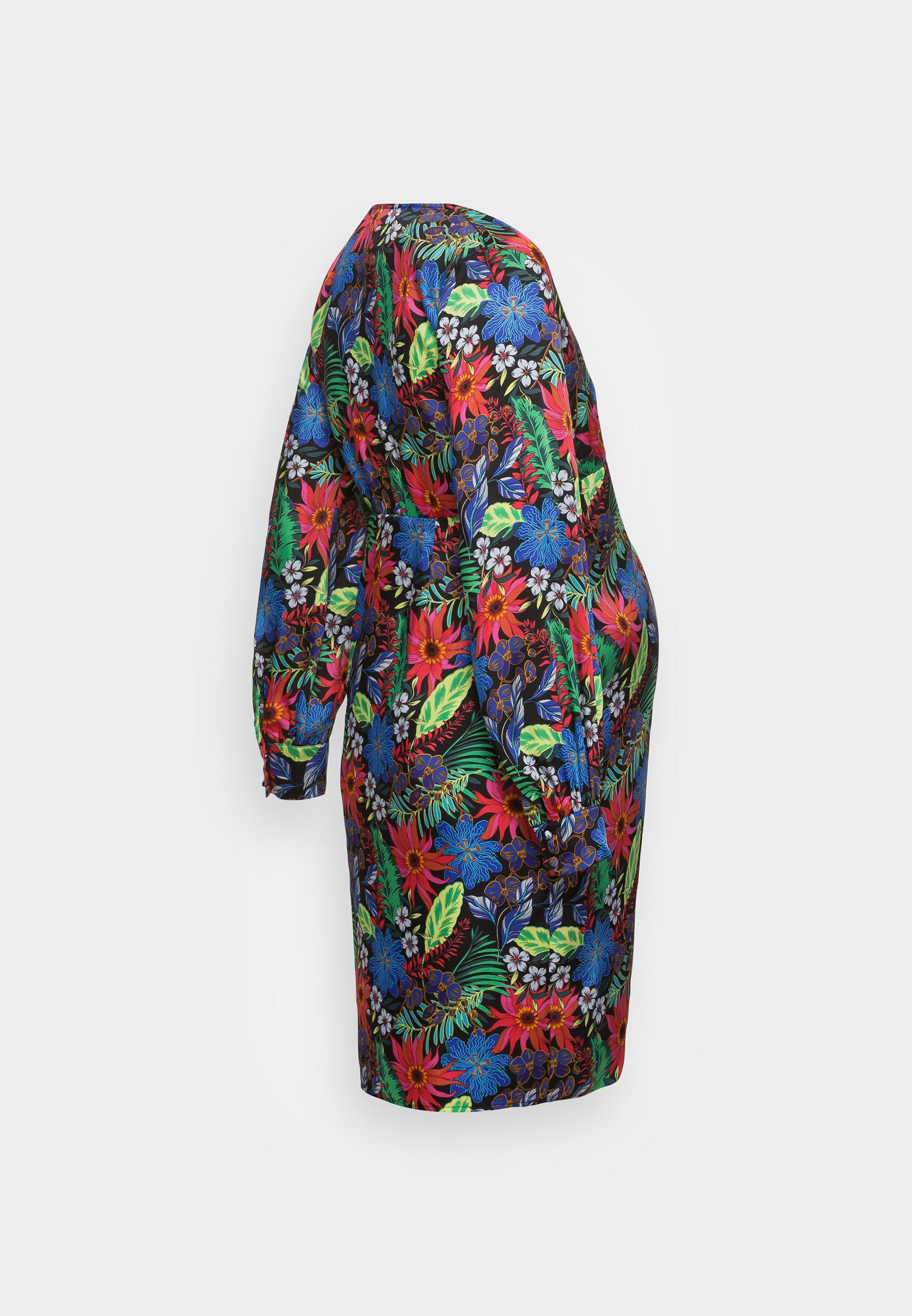 Glamorous Bloom WRAP DRESS WITH LONG SLEEVES