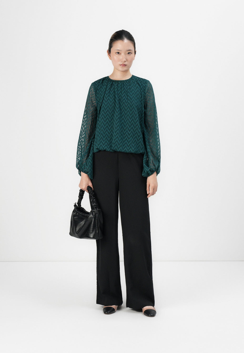 VILA Wide-leg High waist