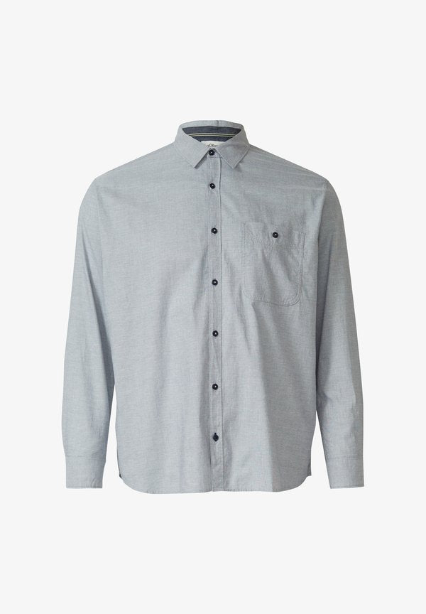 s.Oliver Shirt - grau meliert