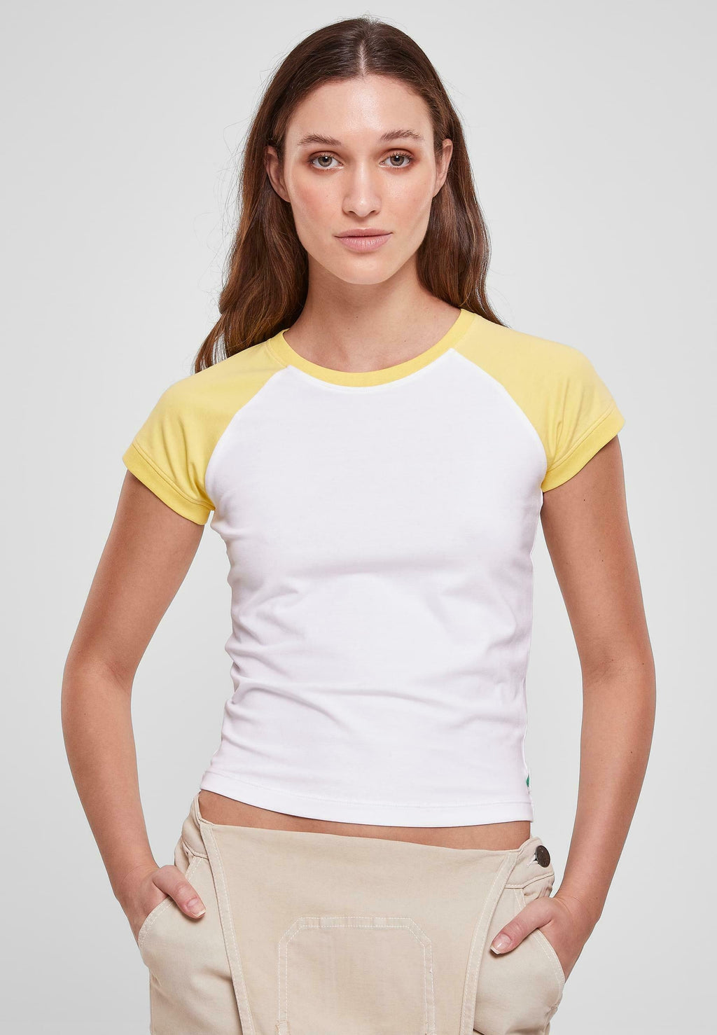 Urban Classics STRETCH SHORT RETRO BASEBALL TEE