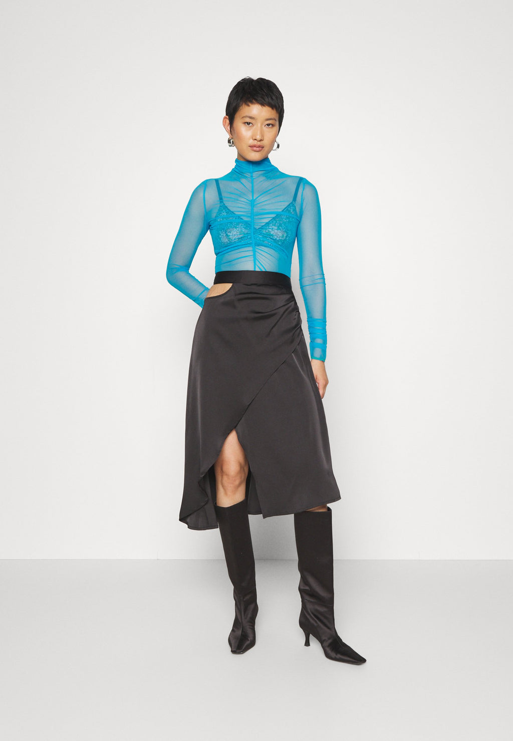 Han Kjøbenhavn SLIT LONG DRAPE SKIRT