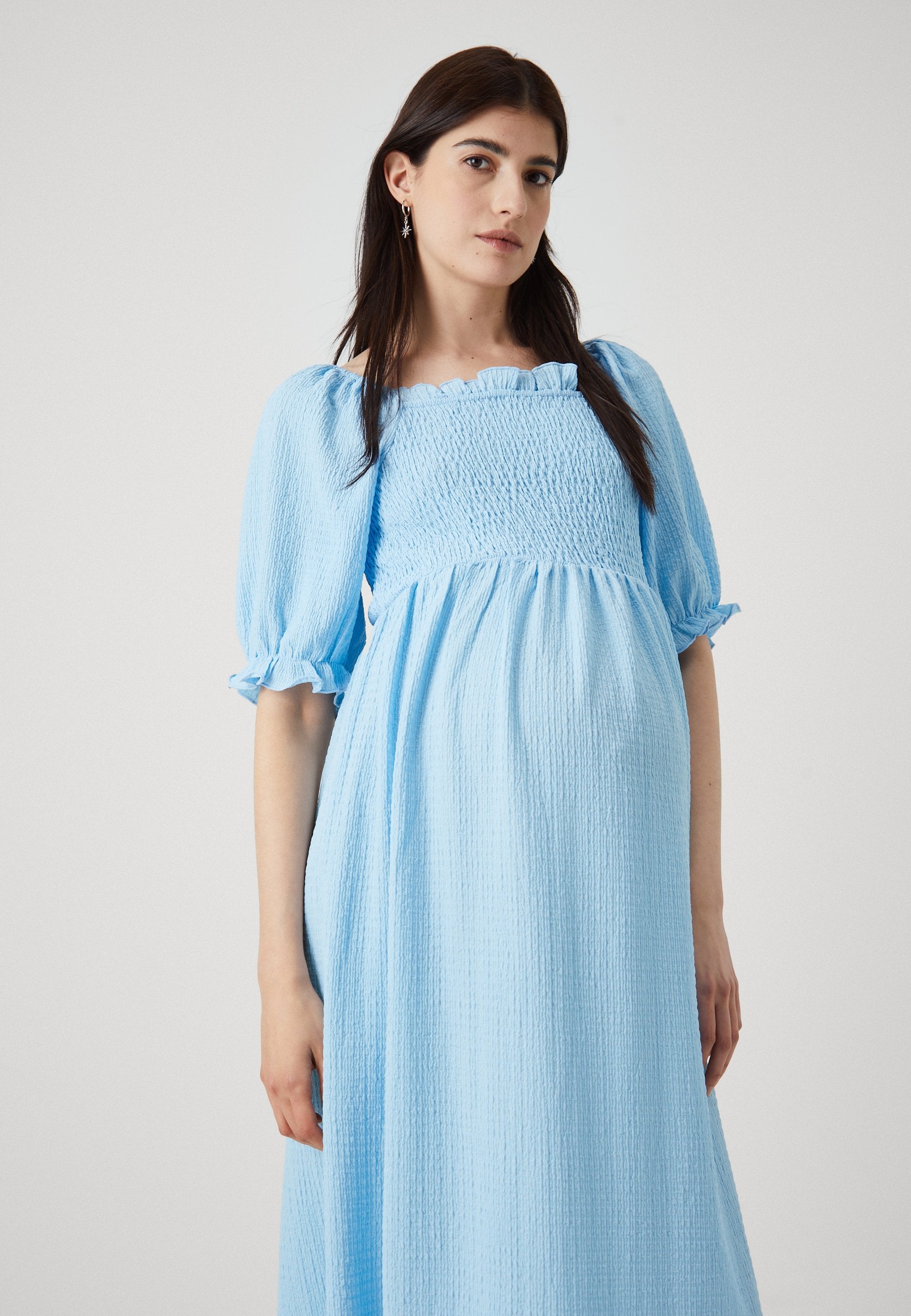 ONLY MATERNITY OLMHAZEL 2/4 SMOCK DRESS