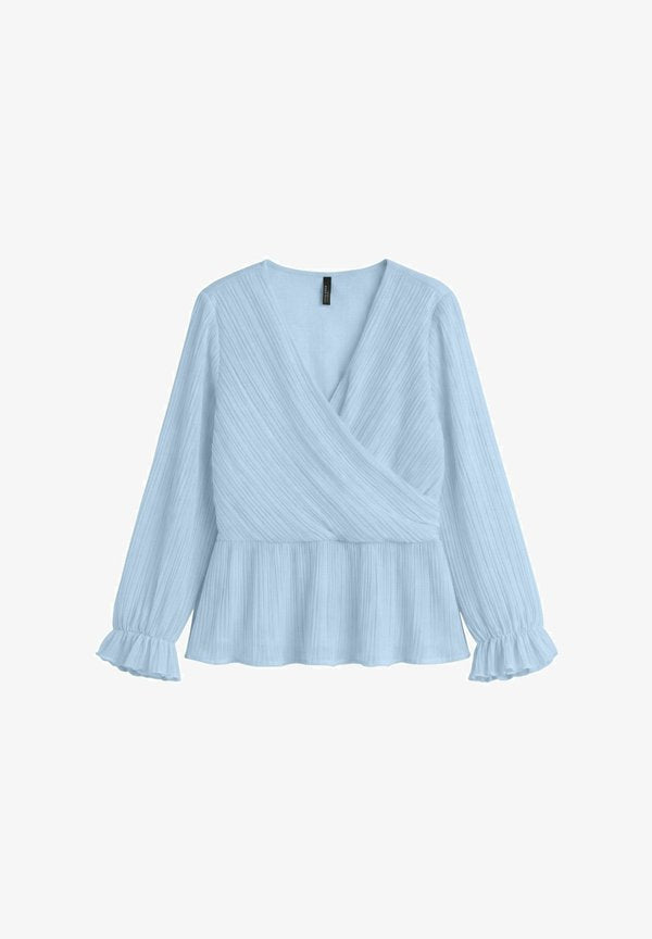 Vero Moda BLOUSE VMDORA TOP - Blouse - ice water