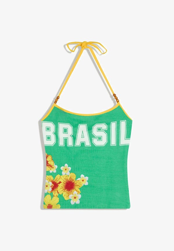Bershka TOP - Top - evergreen