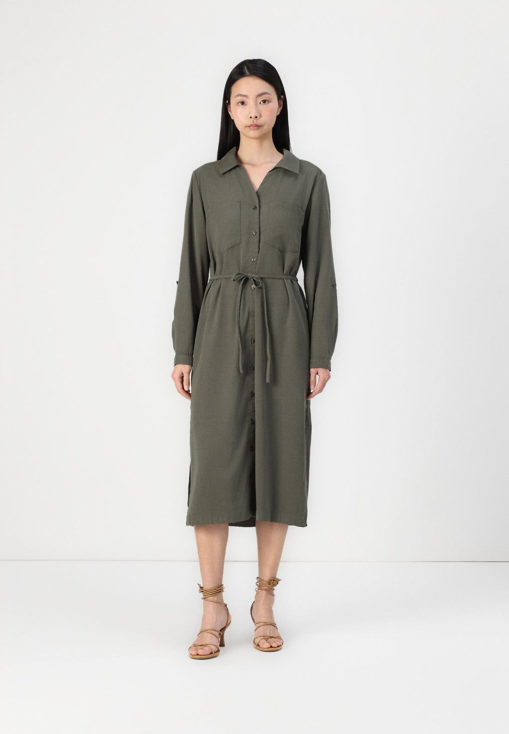 ONLARIS LIFE BELT SHIRT DRESS Media 3
