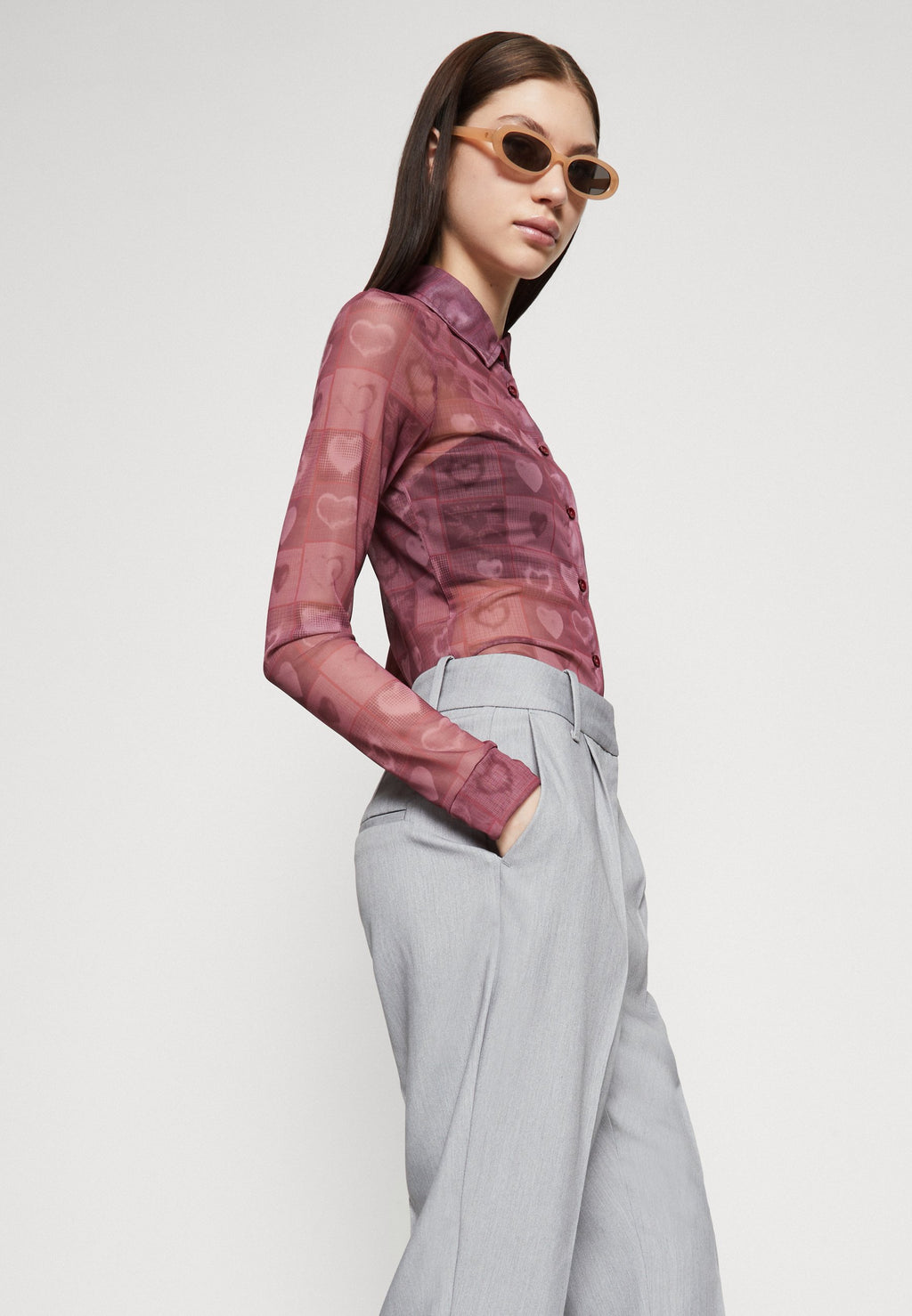Vero Moda VMMOLLIE BELT ANKLE PANTS