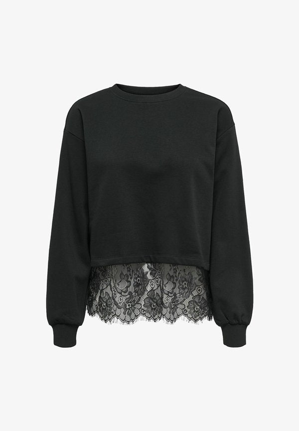 ONLY SWEATSHIRTS ONLMIMI SWEATSHIRT - Sweatshirt - black