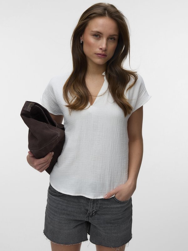 Vero Moda VMNATALI - Blouse - snow white