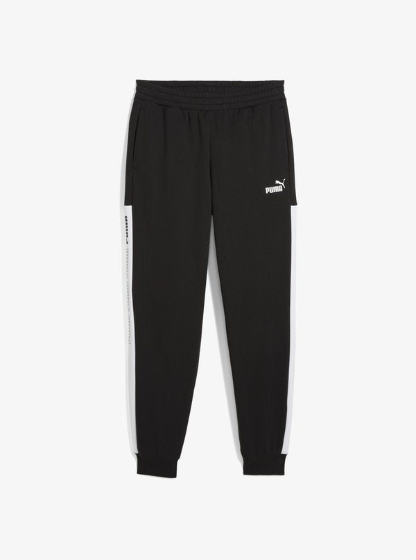 Puma AROUND THE BLOCK - Tracksuit bottoms - black