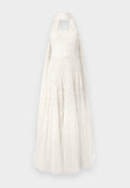 Needle & Thread LEA DITSY STRAPLESS CAPE GOWN