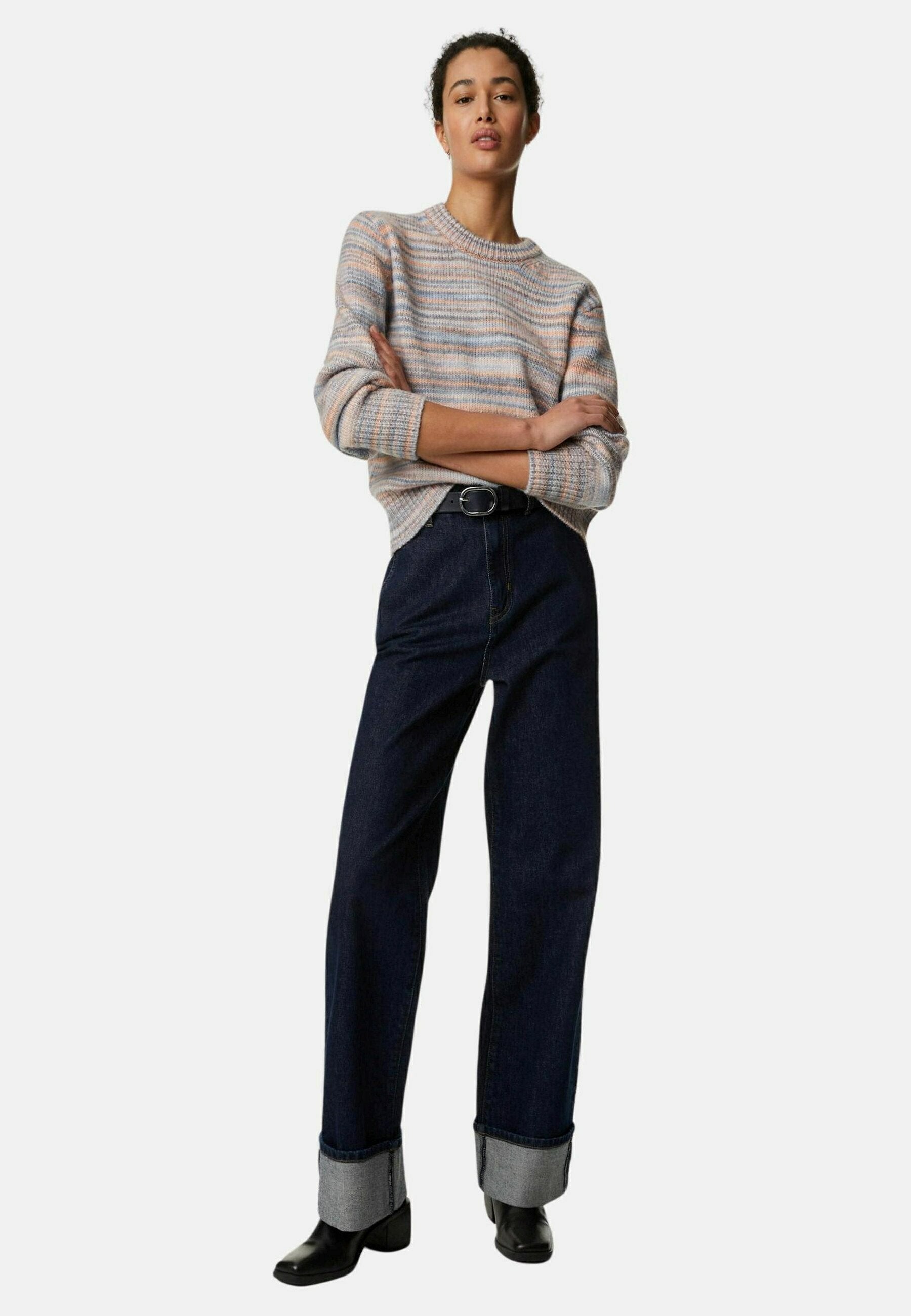 Marks & Spencer BRUSHED SPACE DYE CREW