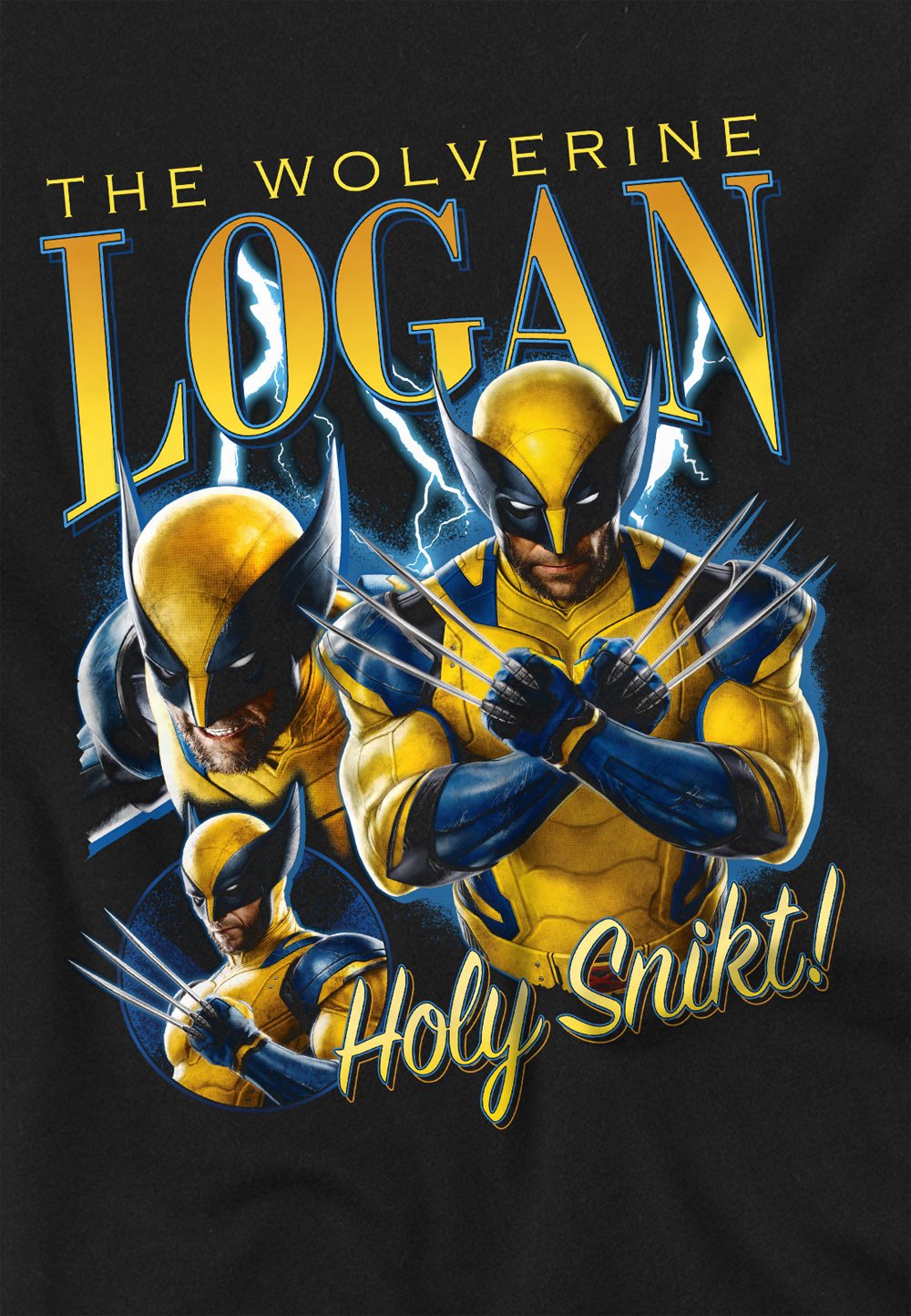 Marvel DEADPOOL WOLVERINE SNIKT LOGAN WOLVERINE BOOTLEG