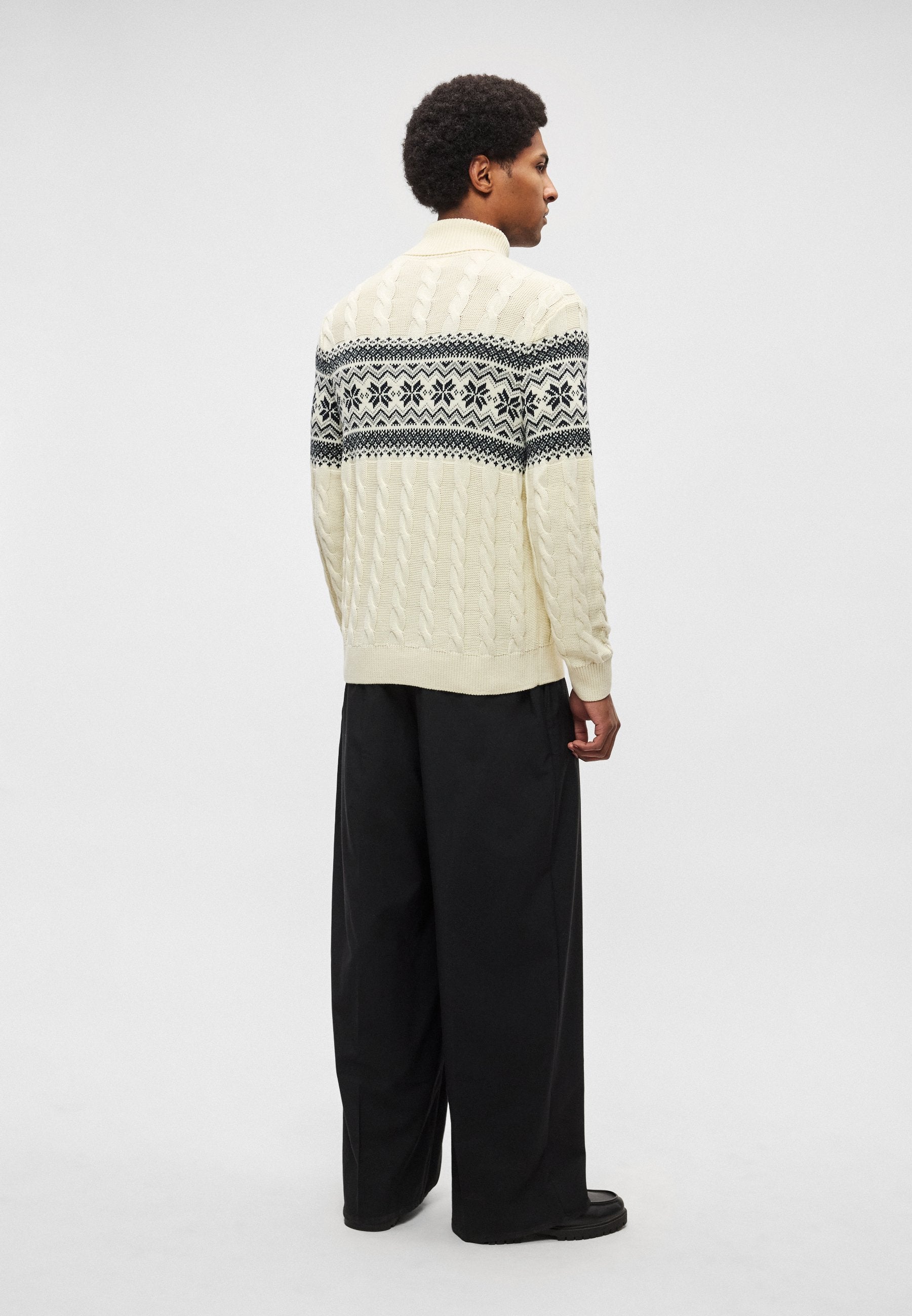 CABLE ROLL NECK  Media 5