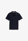 TOM TAILOR SLIM FIT MIT STRETCH - Polo shirt - sky captain blue