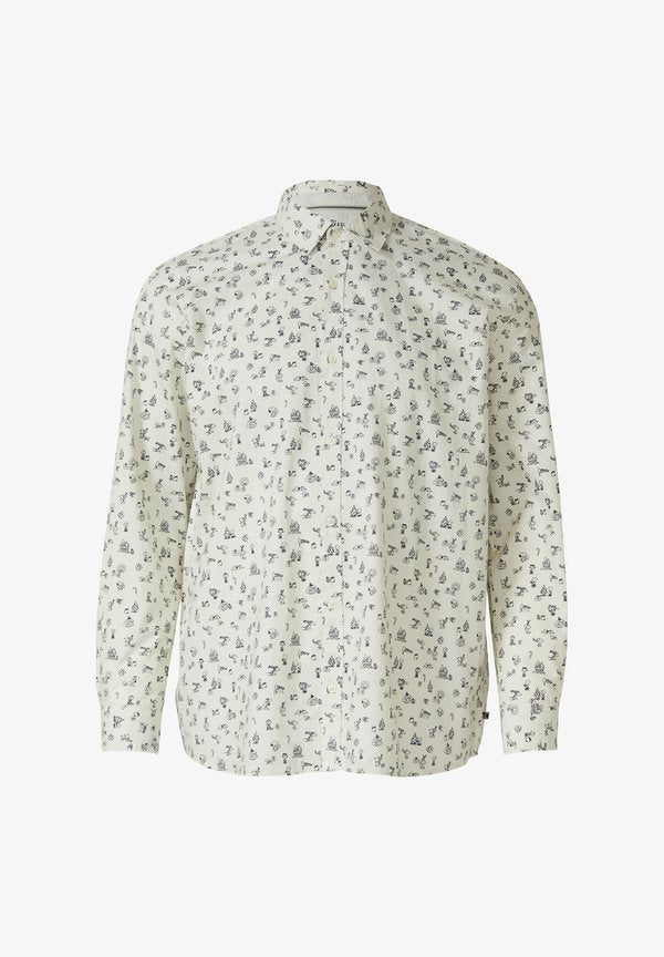 s.Oliver Shirt - wollweiß