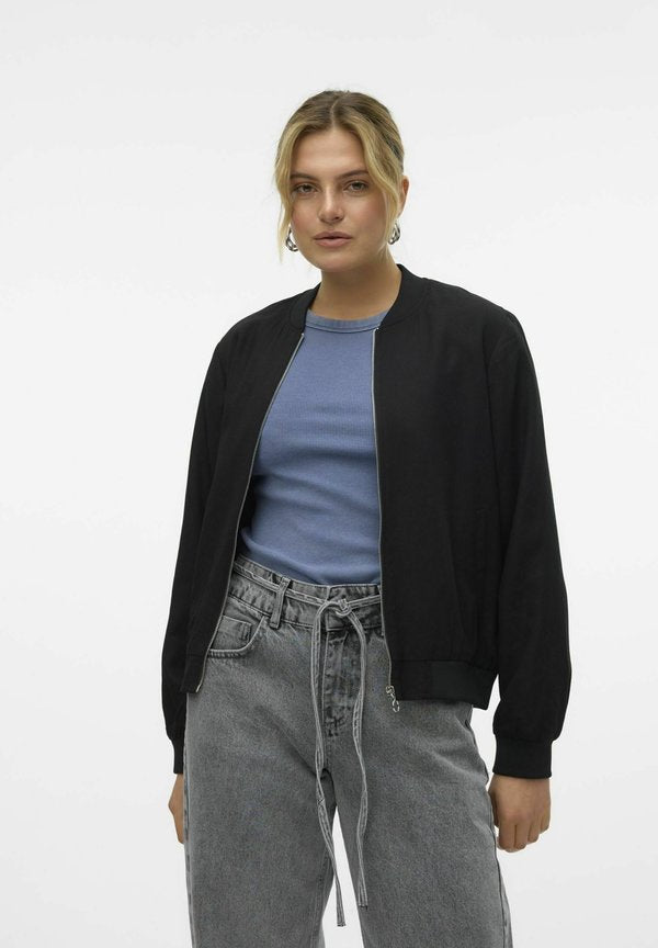 Vero Moda Bomber VMDINNA Bomber - Bomber Jacket - black