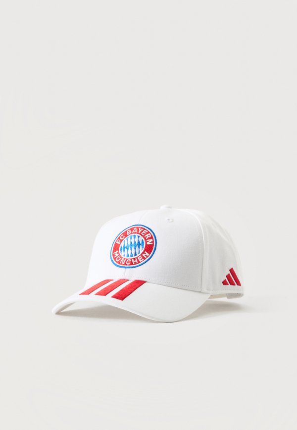 adidas Performance FC BAYERN MUNICH BASEBALL UNISEX - Cap - white/better scarlet