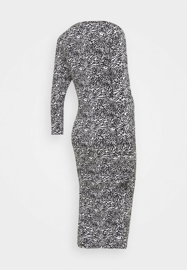 Supermom DRESS ANIMALBLACK
