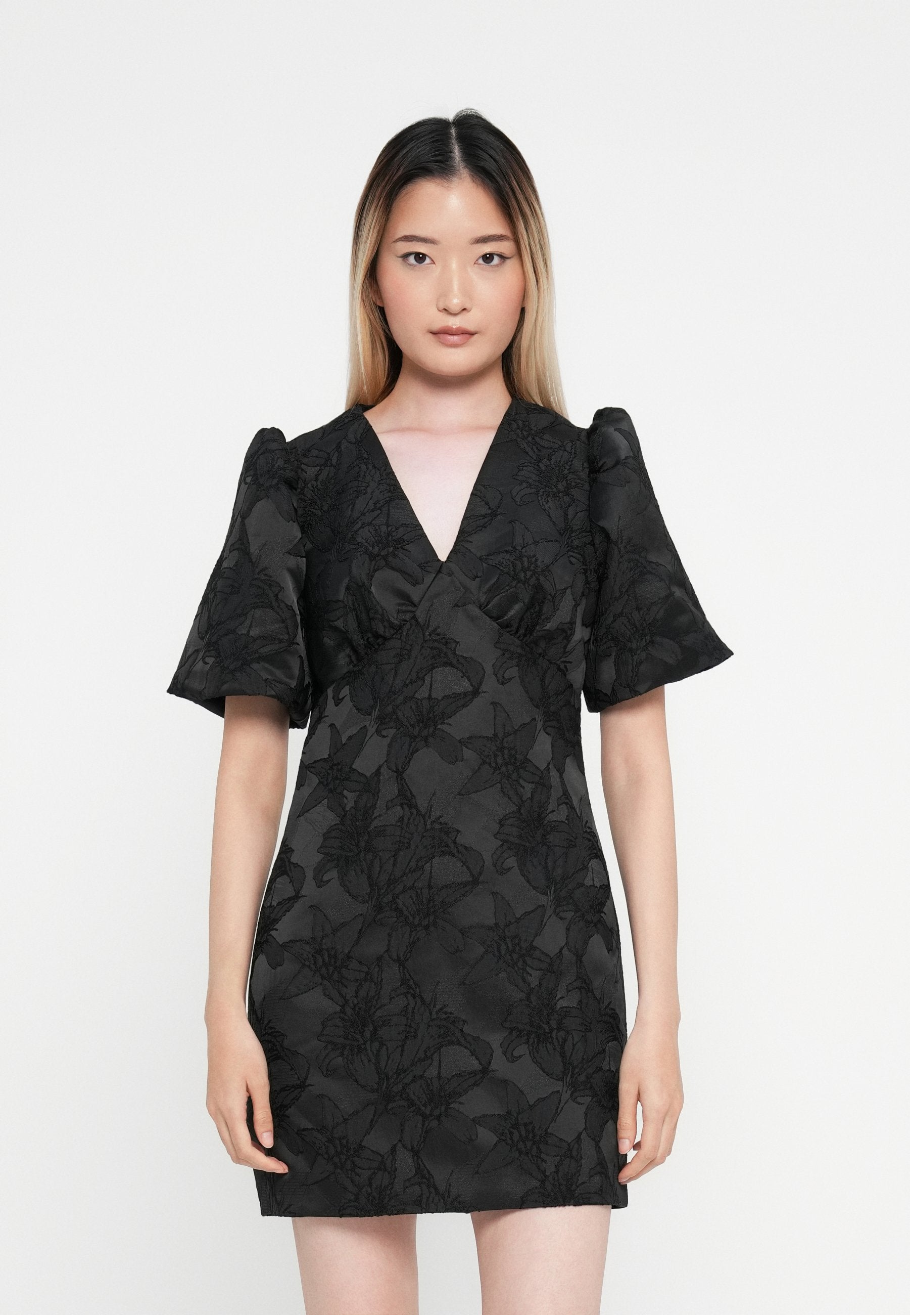 VILA VIMAI  V NECK SHORT DRESS