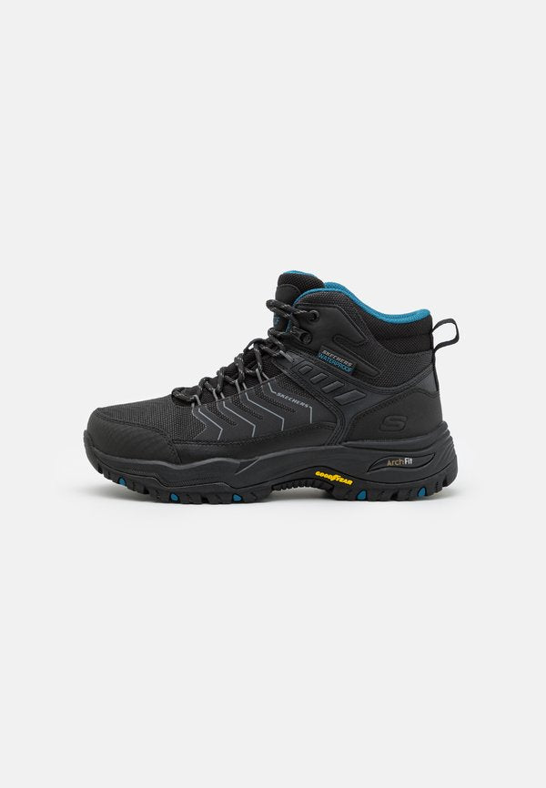 Skechers ARCH FIT DAWSON - Lace-up ankle boots - schwarz